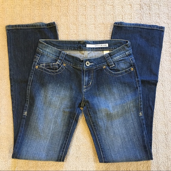 DKNY dark wash bootcut jeans size 5 - Picture 2 of 4